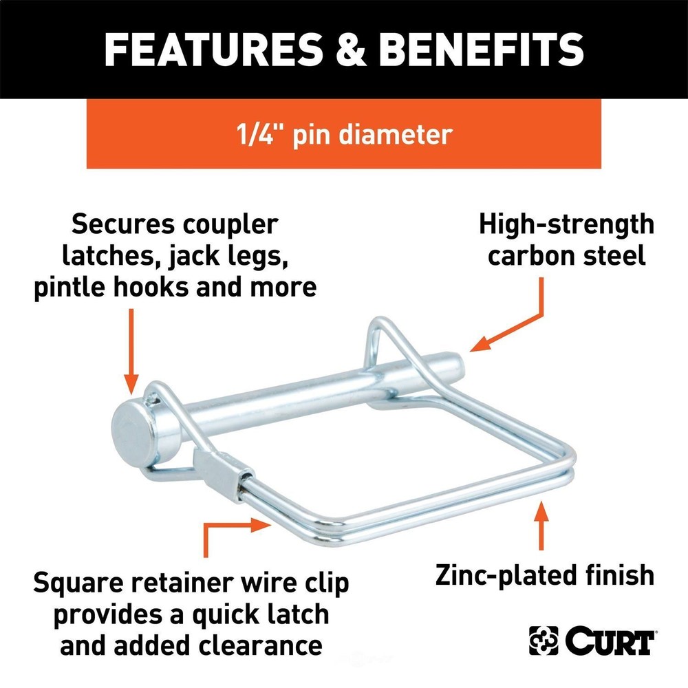 Safety Pin Curt Manufacturing 25080