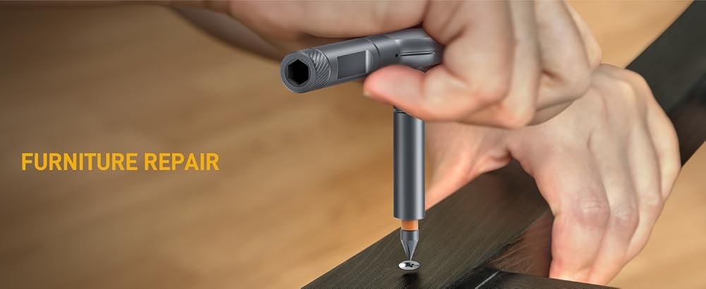 1 Magnetic Screwdriver, Screwdriver Set, Multi Bit Ratcheting Screwdriver