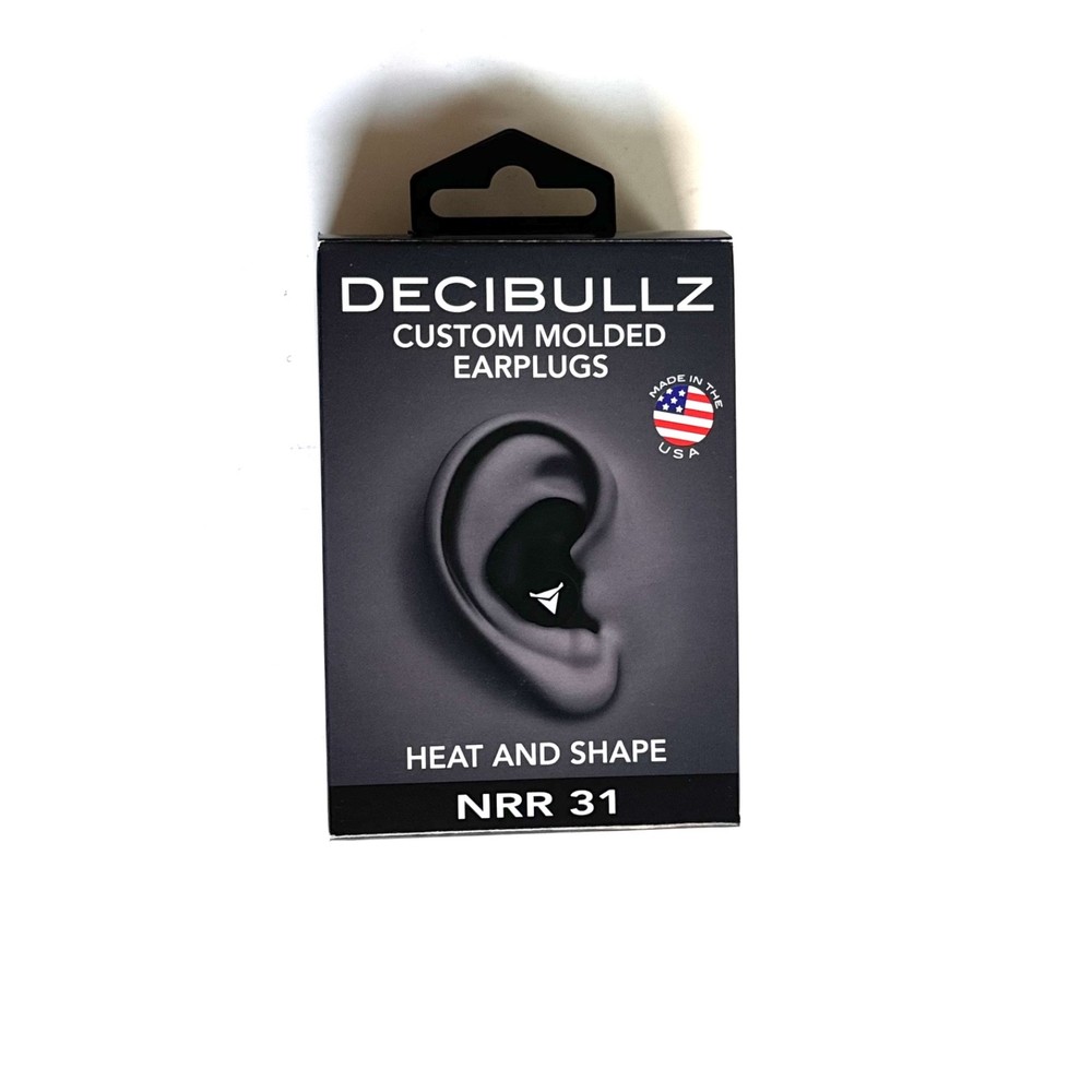 Decibullz Custom Molded Earplugs 31dB NRR NEW