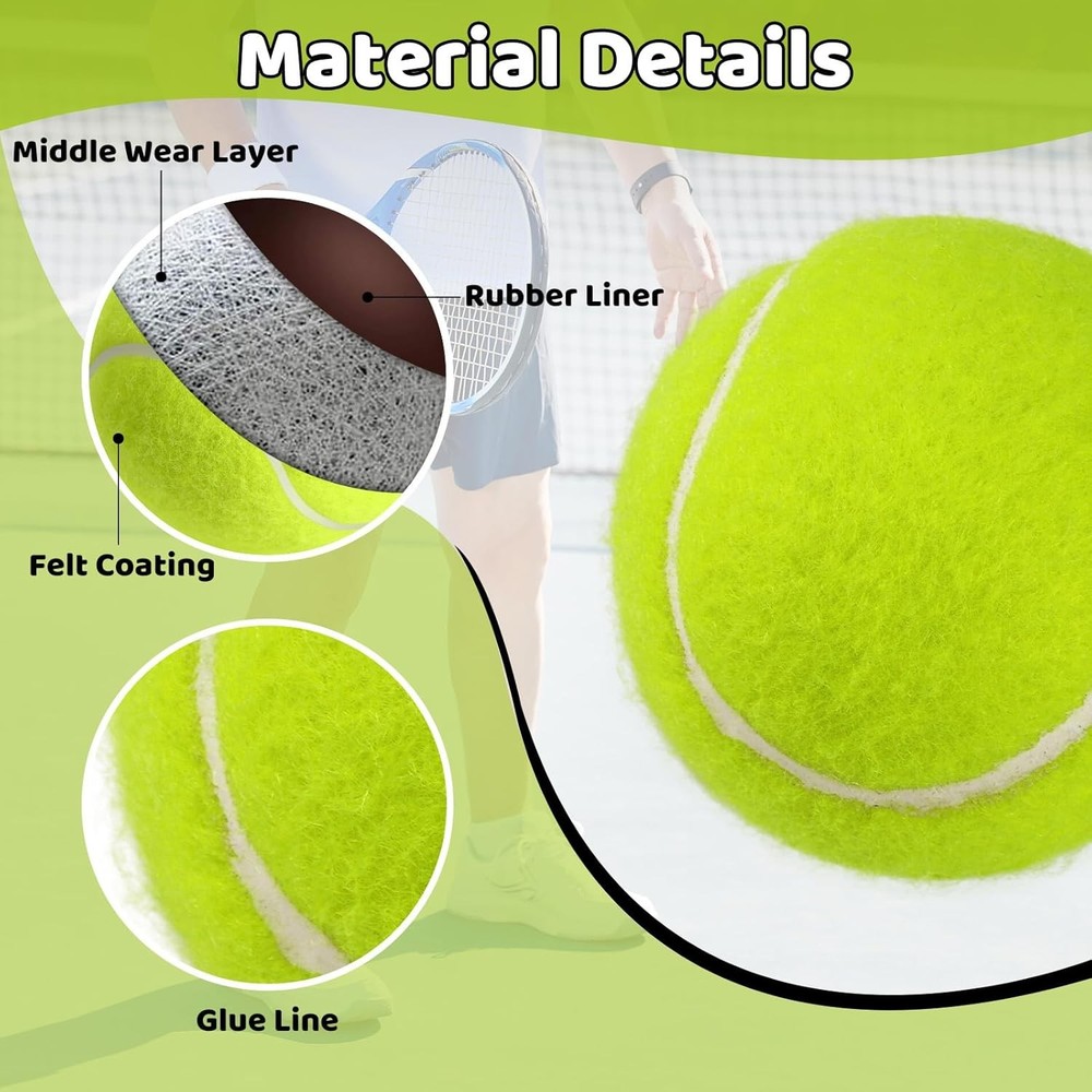 Tennis Training Ball with String,Tennis Trainer Balls Self Practice Trainer Tool