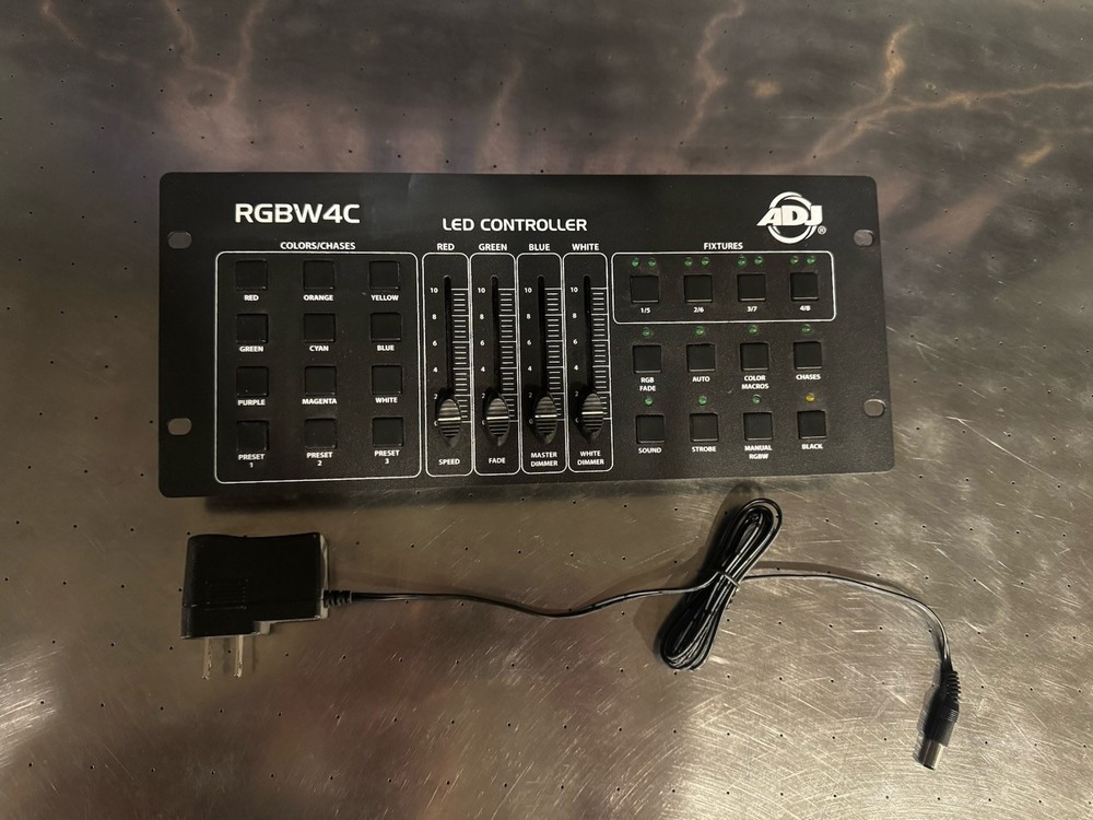 ADJ RGBW4C IR STAGE LIGHTING CONTROLLER DIMMER PACK
