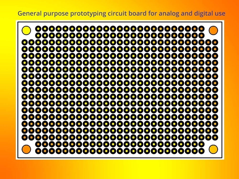 40PCs PCB Board Prototyping PCBs Circuit Boards Kit | 5 Size Universal