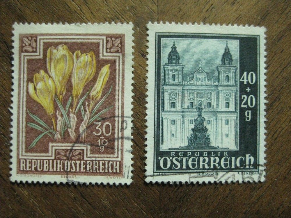 Austria Mi No. 870, 887 Postmarked d6)