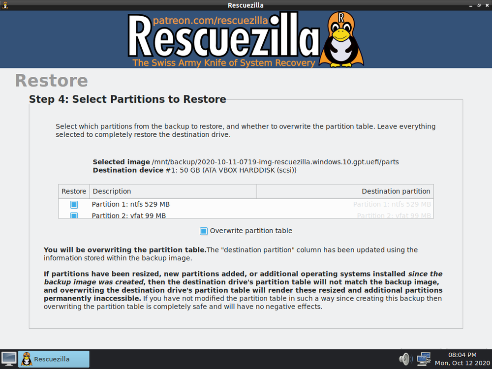 Rescuezilla Bootable DVD - Clonezilla GUI - Disk Imaging - Backup/Restore - NEW