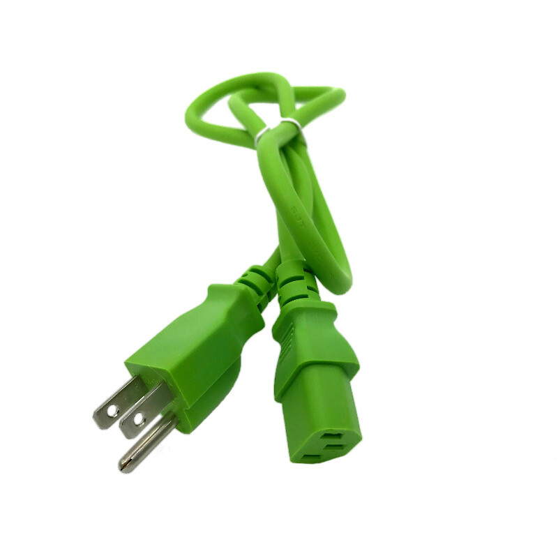 3' Green AC Cable for ION AUDIO PATHFINDER 2 IPA105C BLUETOOTH SPEAKER