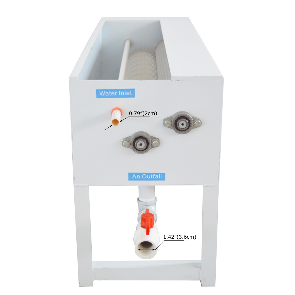 110V 750W Egg Surface Cleaning Semi-Automatic Egg Washer Egg Washing Machine