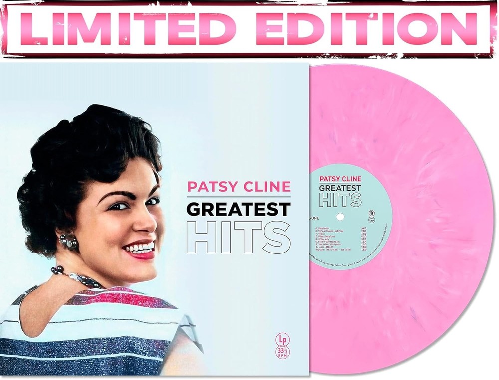 Patsy Cline - Greatest Hits LP 12" Colored Vinyl Record - Limited Edition