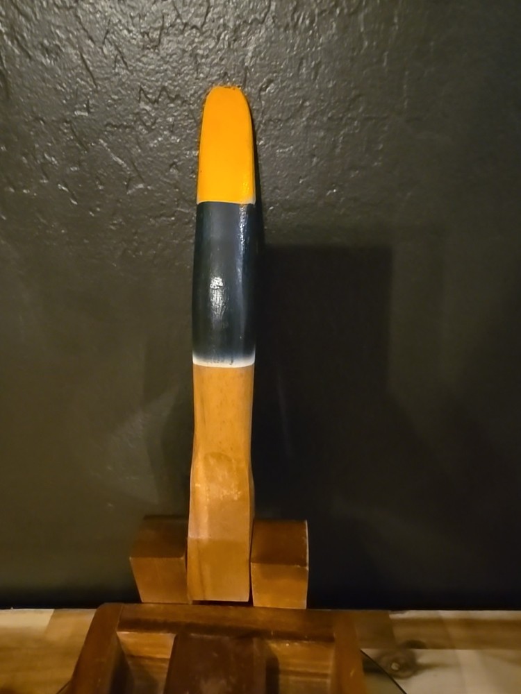 Vintage Wooden Home Decorative Duck Nutcracker Rustic Box