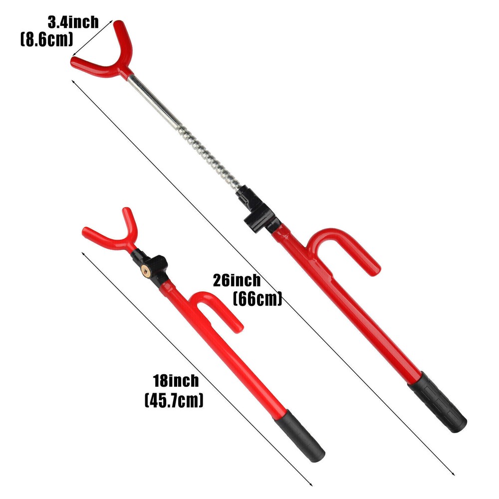 Universal Car Steering Wheel Lock Anti-Theft Security System Adjustable Length