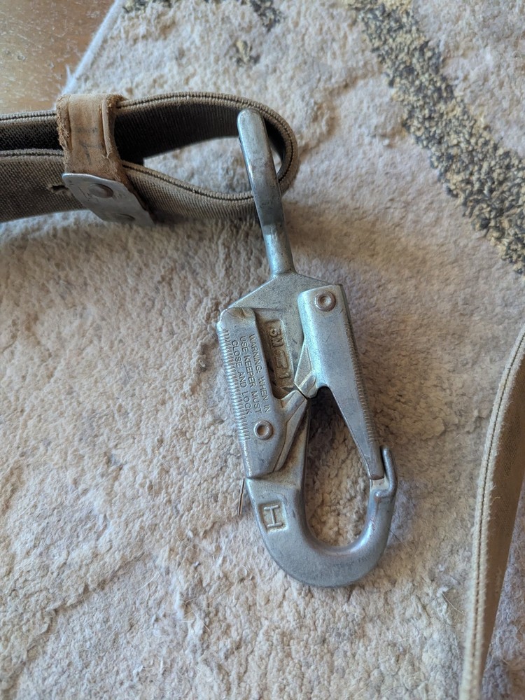 BASHLIN LINEMAN BELT 53N-2HL POLE STRAP (Lot Of 2) - Both