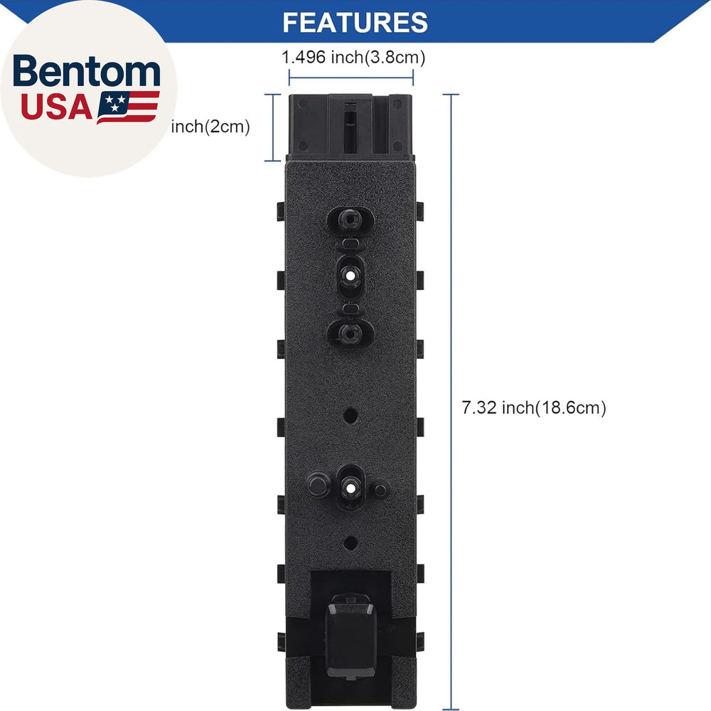 Front Left Driver Side Power Seat Switch Compatible with Ford Explorer Expeditio