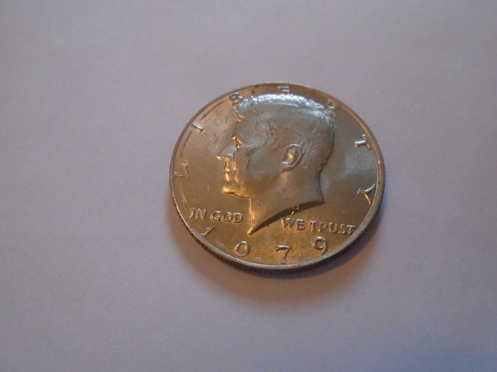 1979 Kennedy Half Dollar -RARE -Strike Errors 1=9=7=9 Date- No Mint Mark!