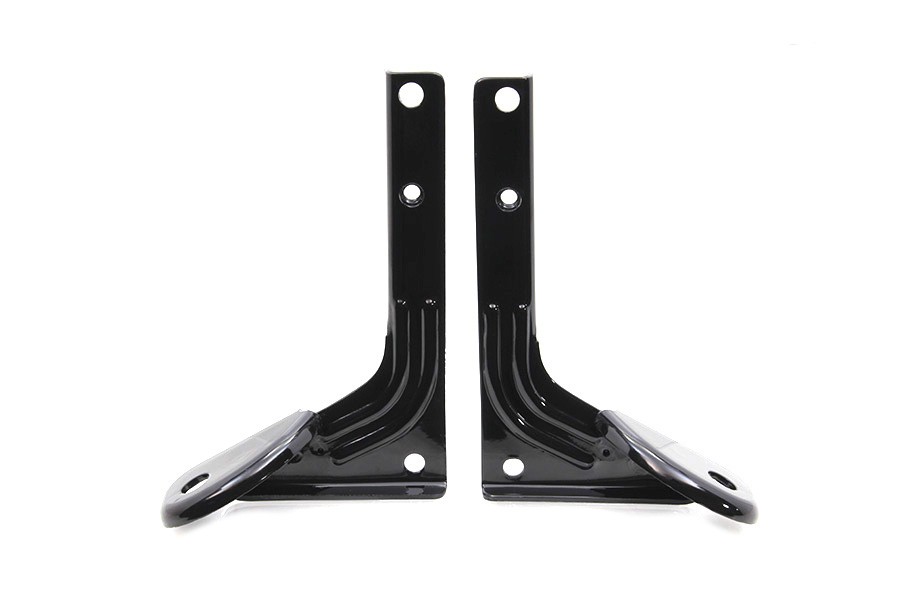 HARLEY Black Spotlamp Bracket for Front Fork fits 1949-1984 FLH,
