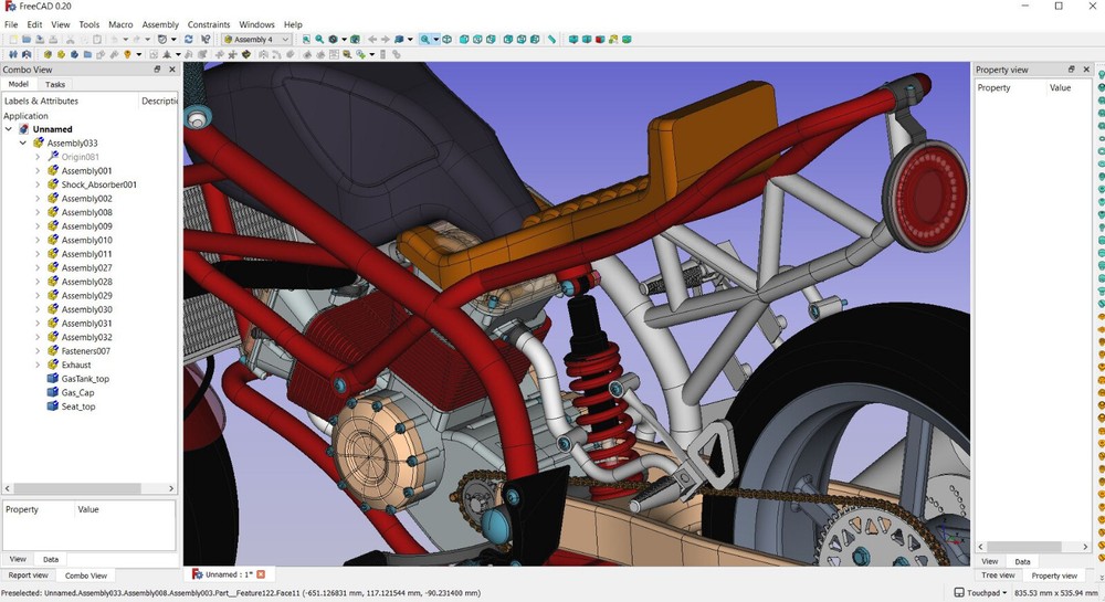 FreeCAD Professional 2D 3D Parametric Graphic Modeling Software-DWG-for Windows