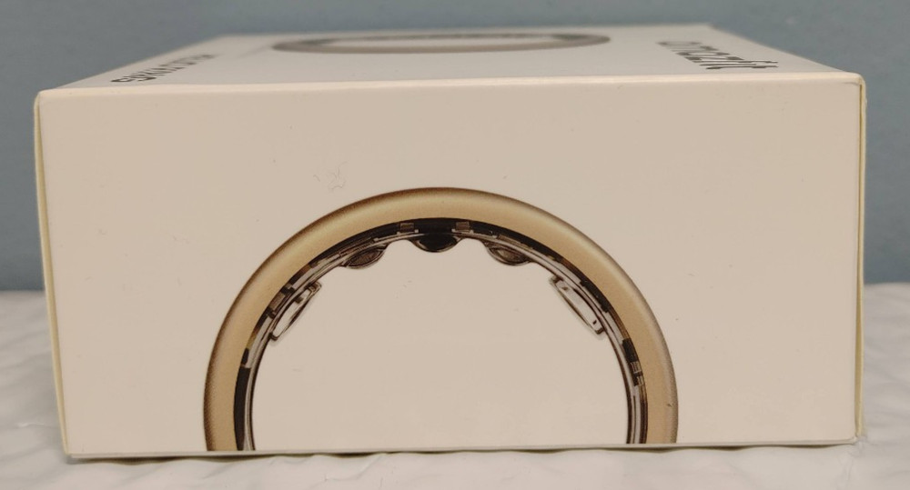 Amazfit Helio Smart Ring - Titanium, Size 8 -New and Sealed