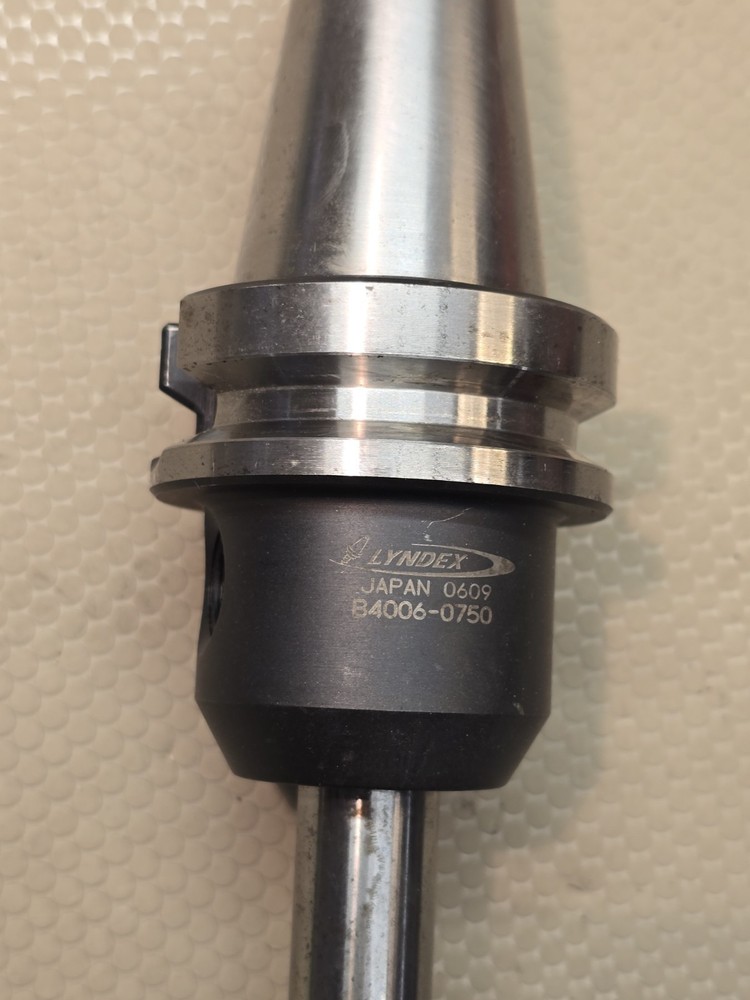 Lyndex BT40 3/4" ID Solid End Mill Tool Holder CNC Tooling B4006-0750 .75