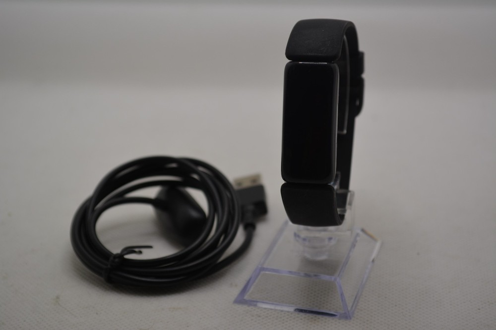 Fitbit Inspire 2 Activity Tracker FB418 - Black S/P with Charger Bundle