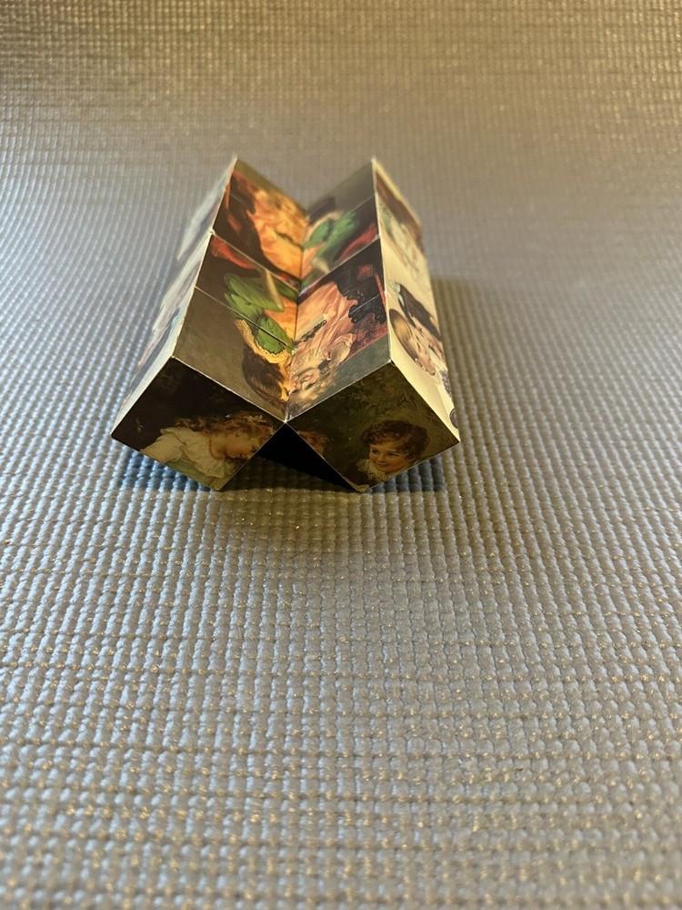 Magic Art Cube Victorian Vintage Puzzle Cube