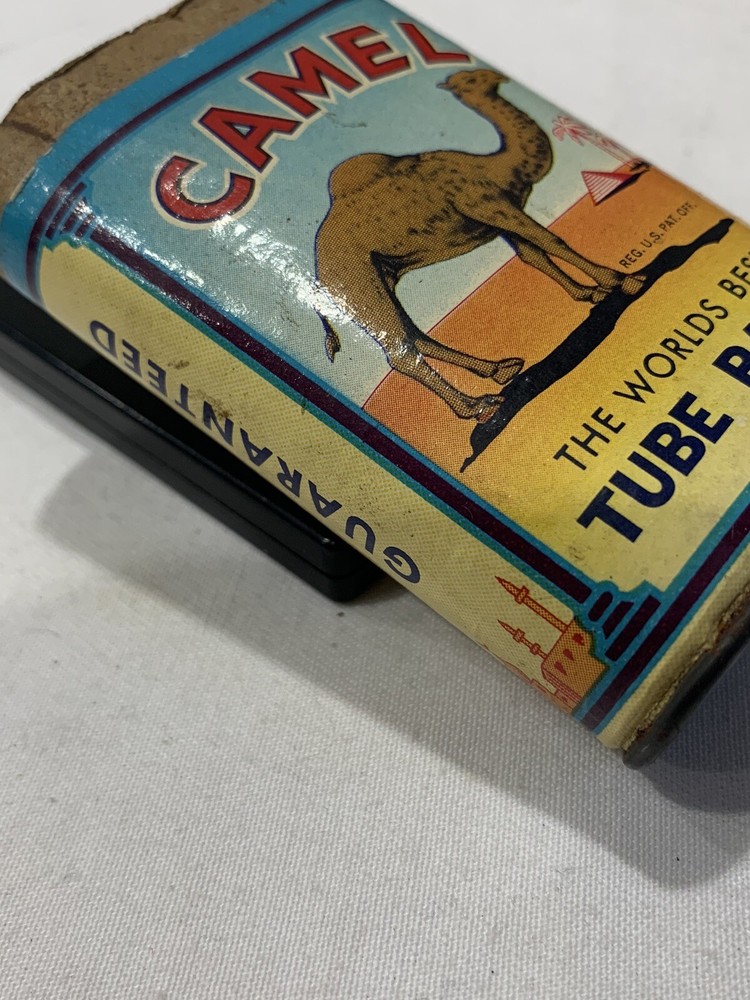 Vintage CAMEL Brand, Automobile Tube Patch Container.