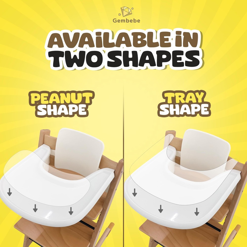 Suction Solver Sticker Compatible with 2 Pieces, Peanut Shape, Transparent