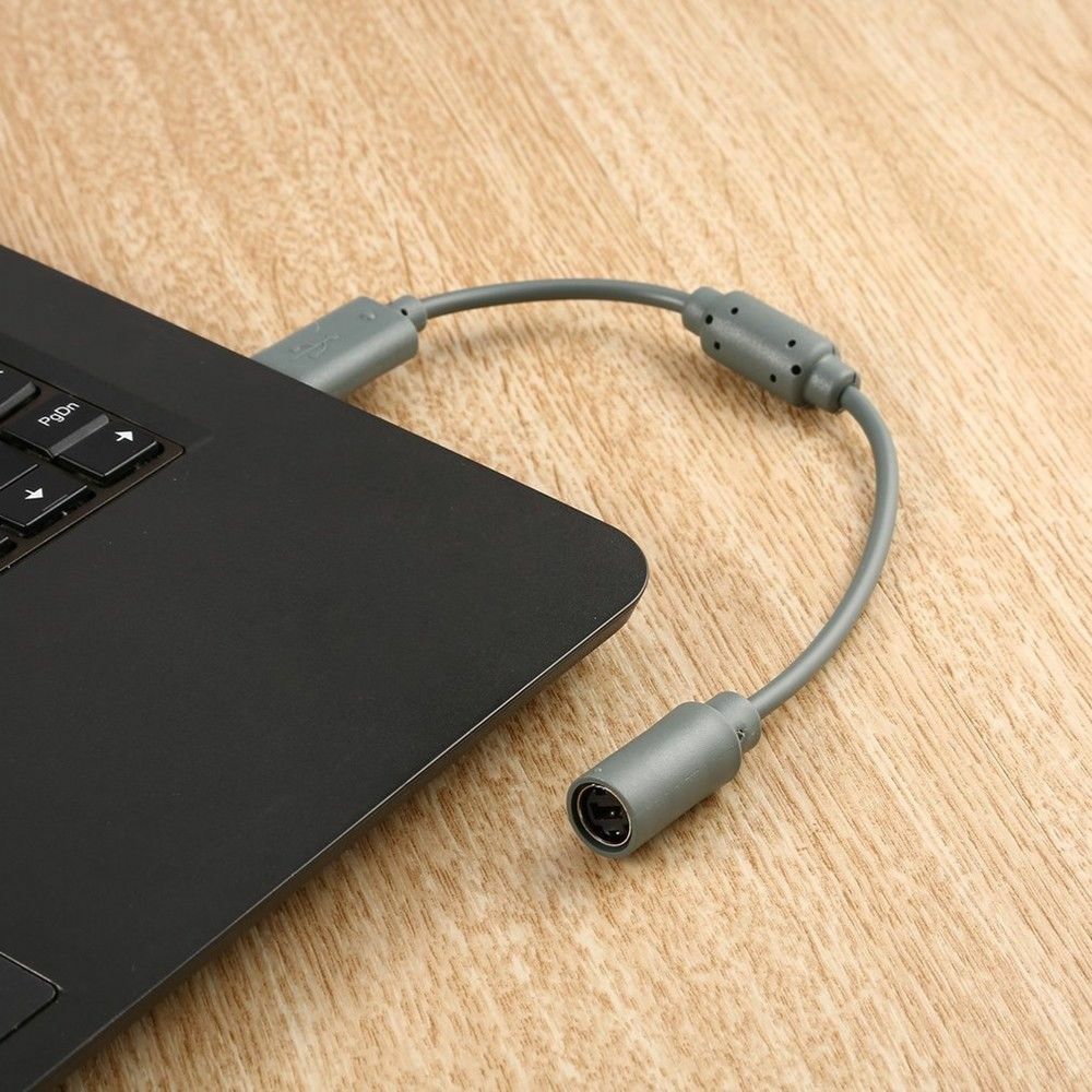 2 Pack Replacement Dongle USB Breakaway Cable For Xbox 360 Wired Controllers