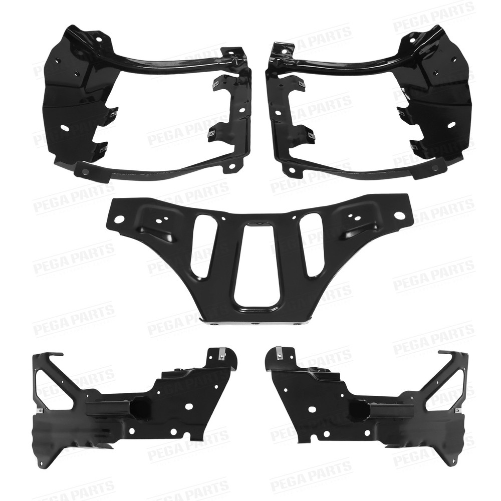 For 2016-2018 Chevy Silverado 1500 Front Bumper Support Mount Bracket Set 5Pcs