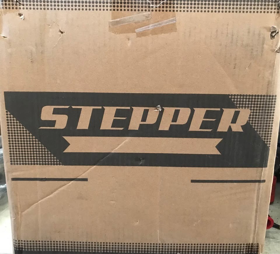 Mini Stepper for Exercise with Resistance Bands - White