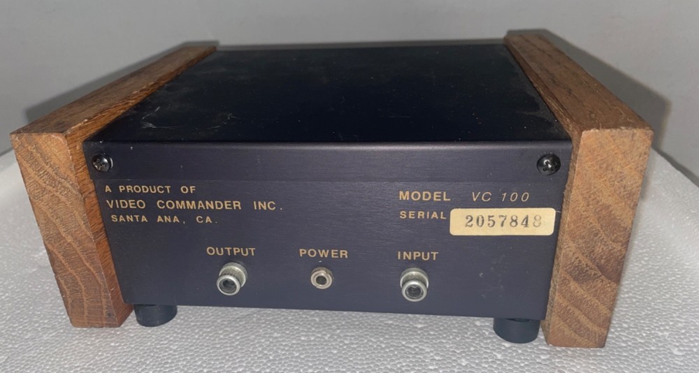 Vintage Electronics Video Commander Model VC-100 VIDEO AUTO-STABILIZER System