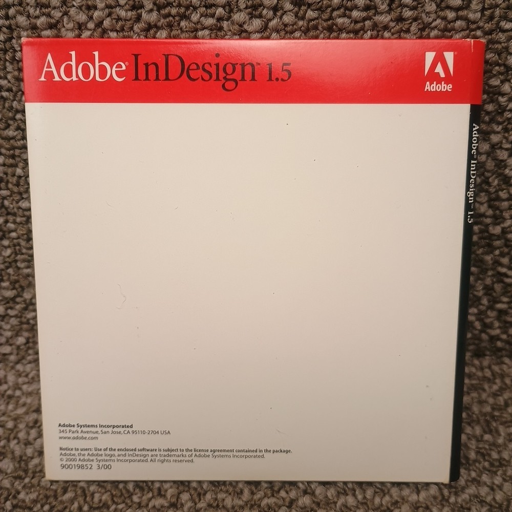 Adobe InDesign 1.5 Educational Version For Mac with Serial Numbers