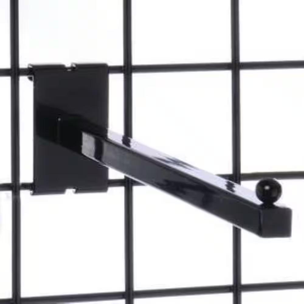 12 In. Gridwall Faceout Black (10-Pack)