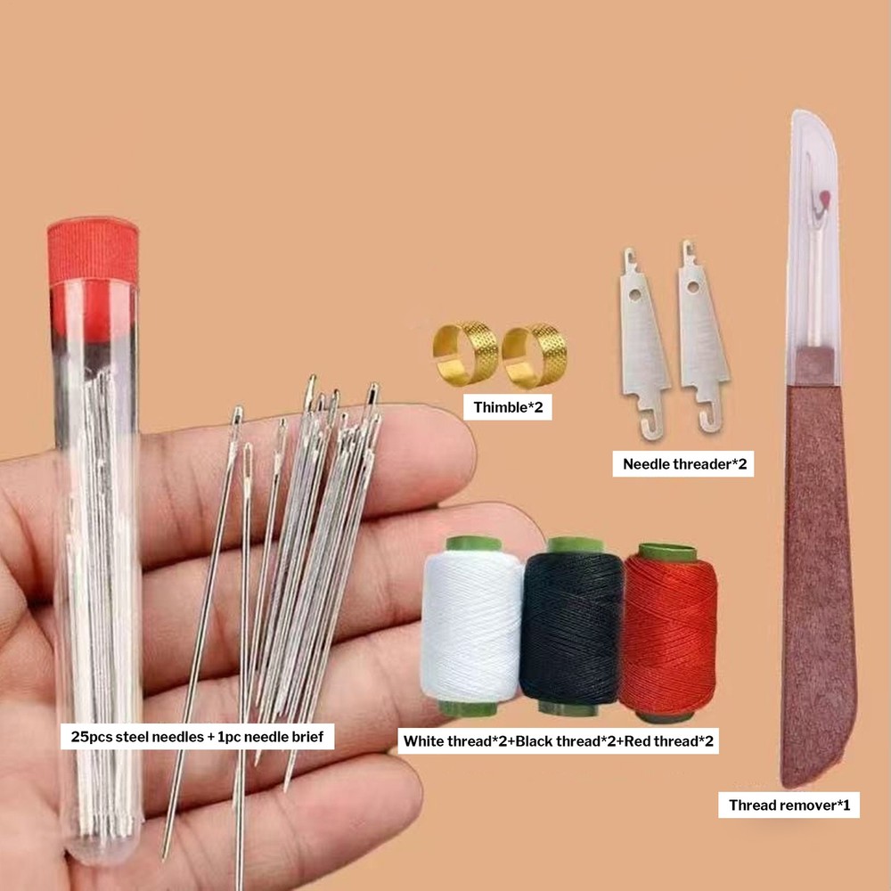 37-piece Sewing Tool Set Needle And Thread Tools Sewing Kit For Dormitory, Homee