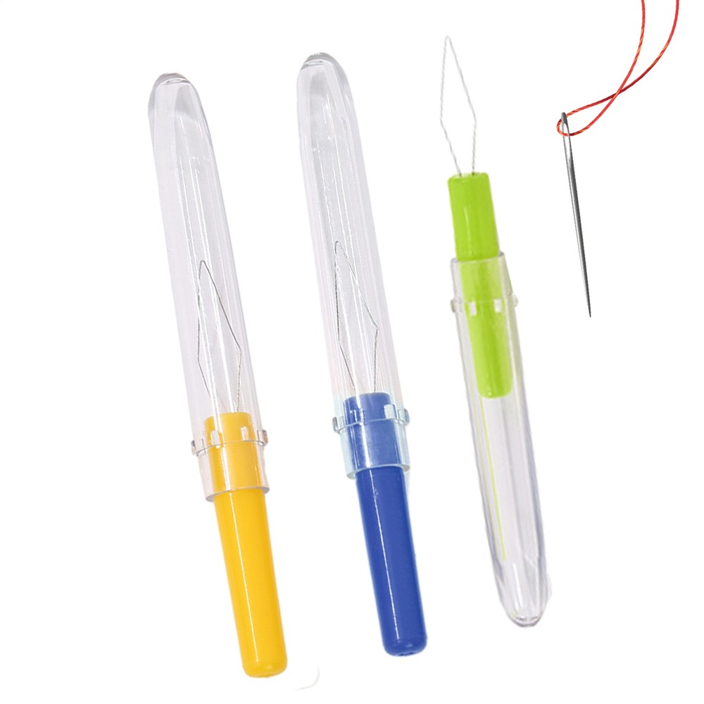 3PCS Automatic Sewing Threader for Household Sewing Tool Needle Threader Tool