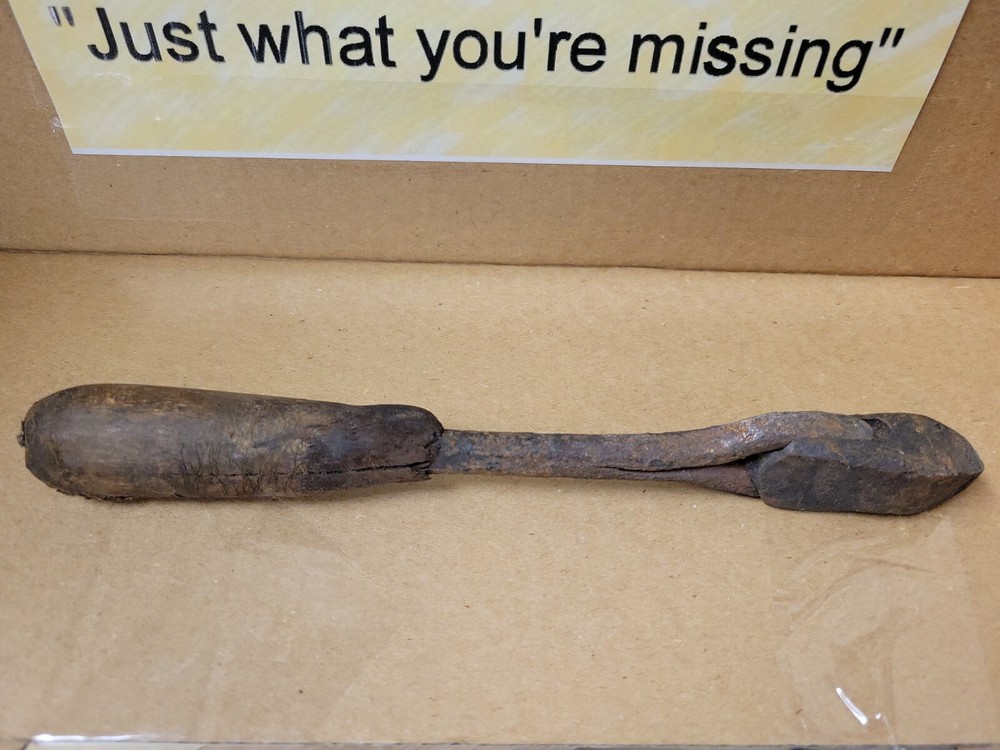 VINTAGE ANTIQUE SOLDERING IRON TOOL