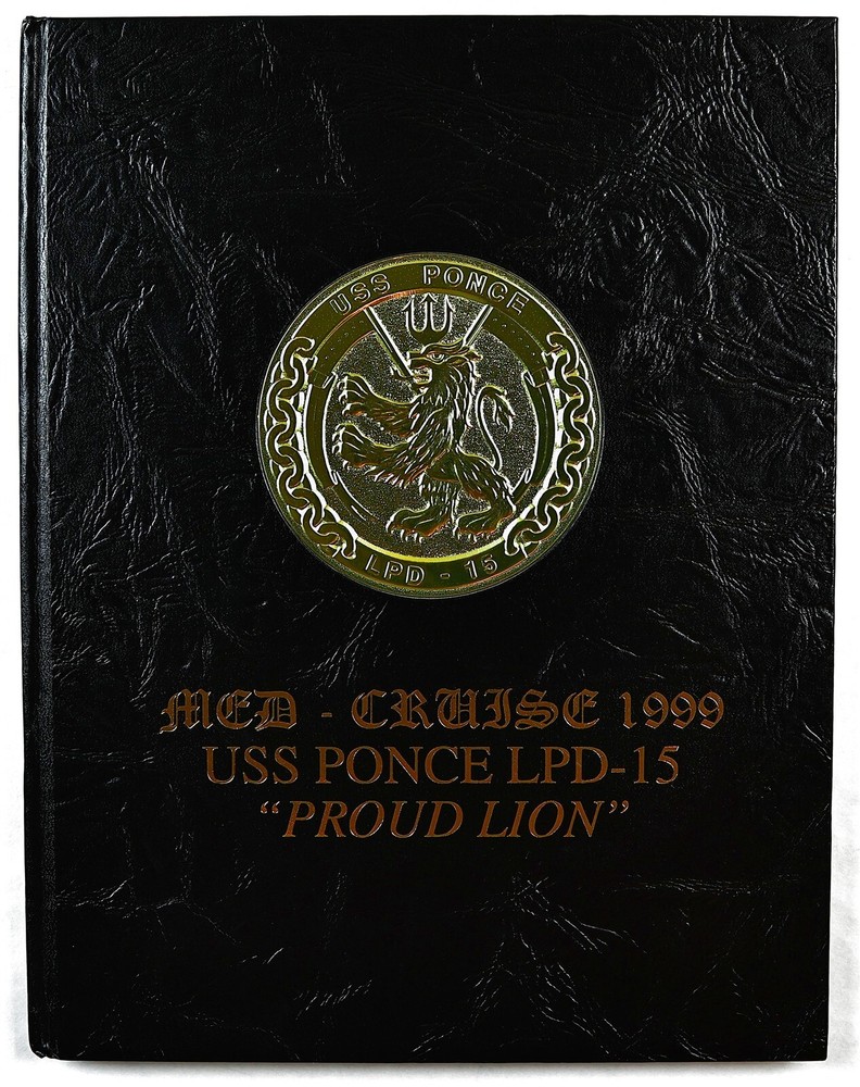 USS Ponce (LPD-15) 1999 Mediterranean Deployment Cruise Book