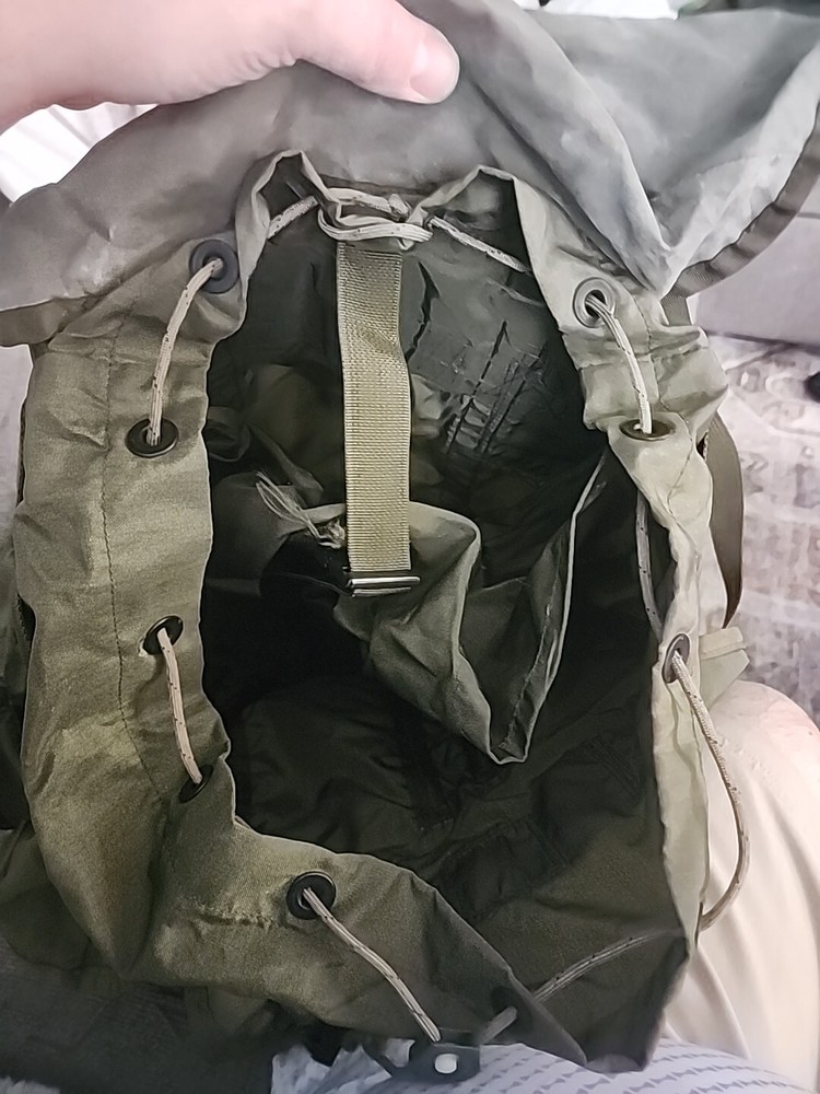 Fastek Vintage Military Back Pack. Missing One Sholder Strap.