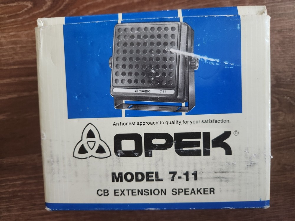 Opek Model 7-11 CB Extension Speaker New!