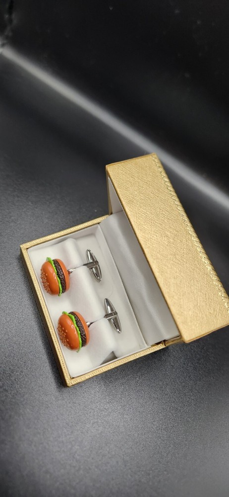 Burger Cufflinks