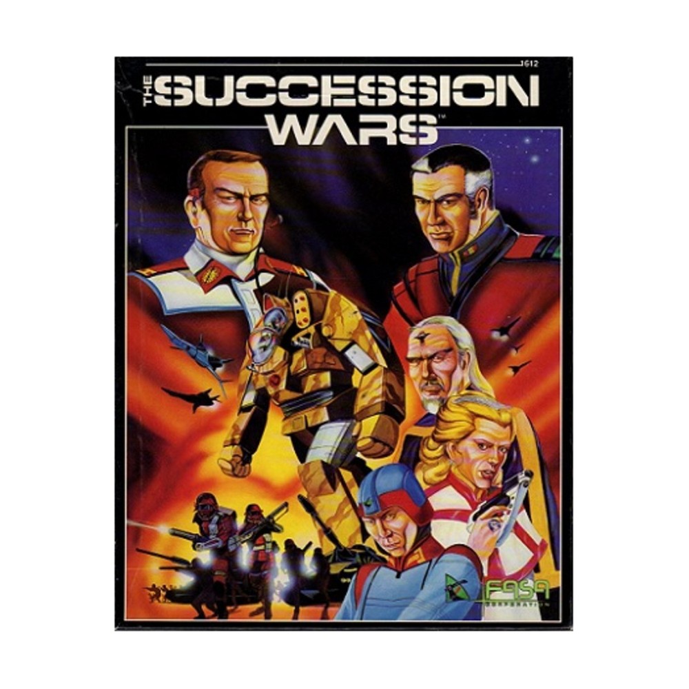 FASA Battletech Core Box Set Succession Wars Box VG/EX