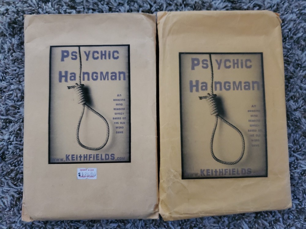 Psychic Hangman By Keith Fields