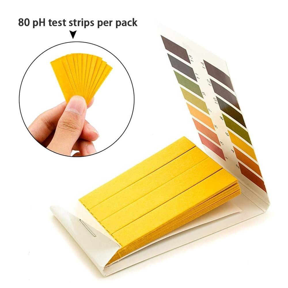 160 Universal pH Strips (2 Pack) - Accurate Water, Soil, and Saliva Testing