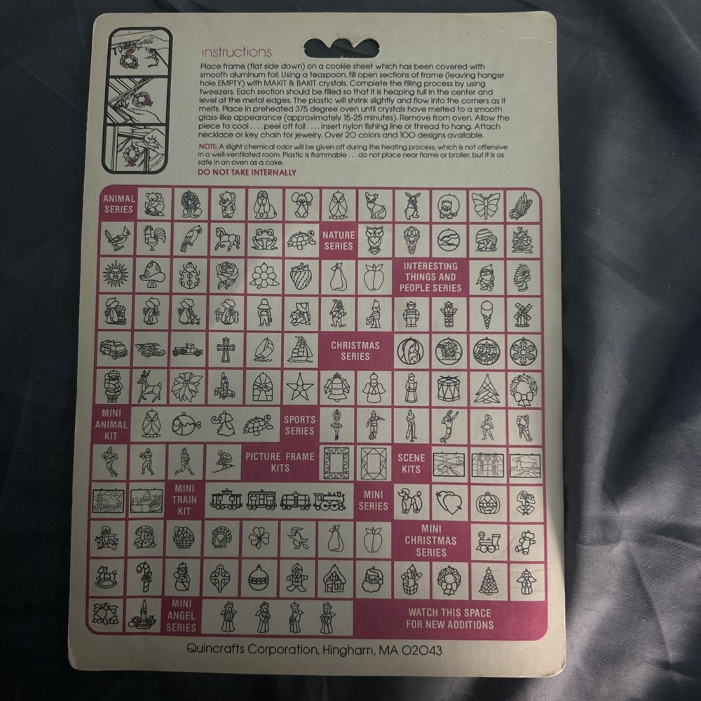 Vintage “Stained Glass” Suncatcher Frame