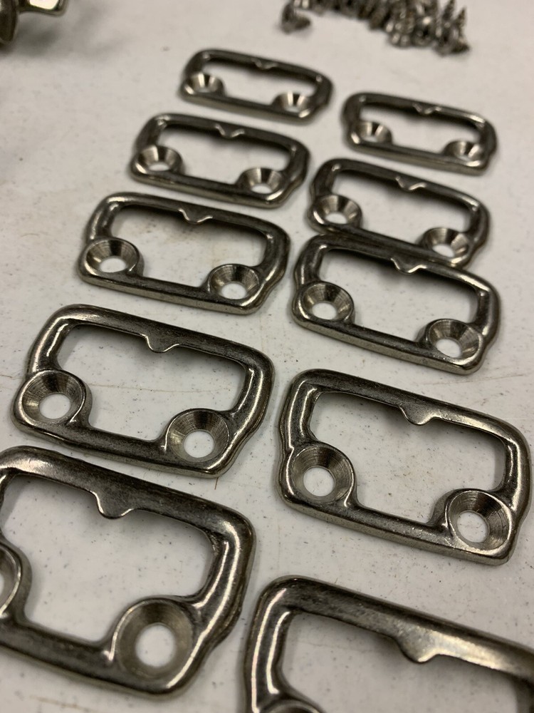 Vintage Lupton Stainless Steel Latches / Locks