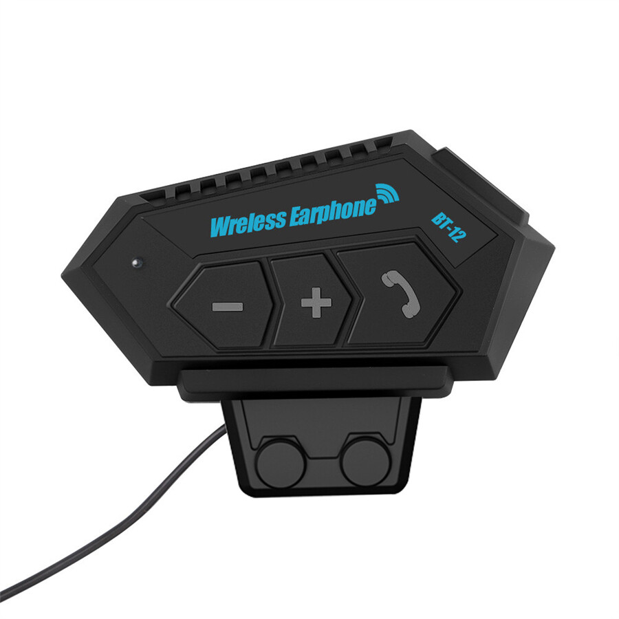 Wireless Bluetooth 5.0 Motorcycle Helmet Headset Hands-free Anti-interference