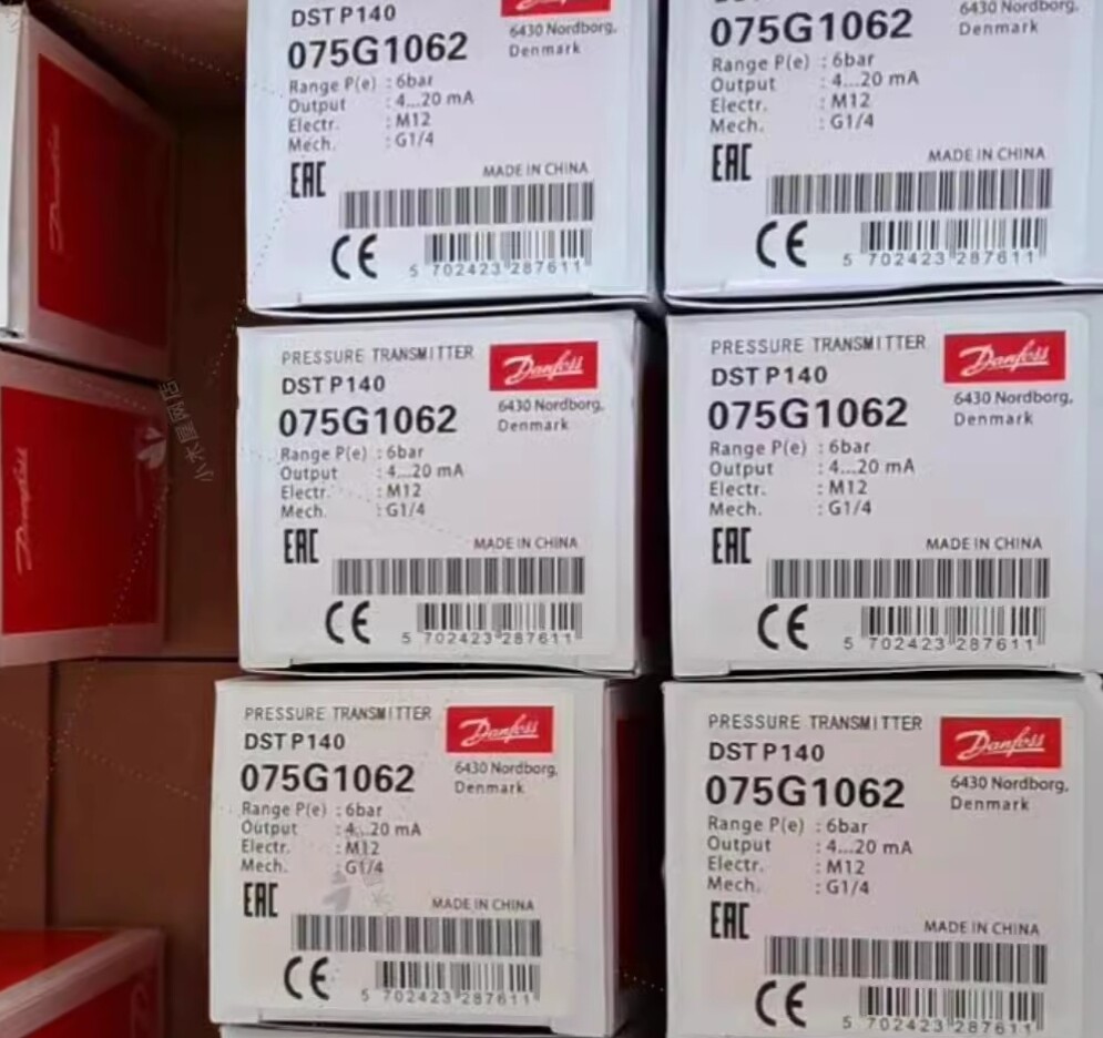 1pcs Danfoss Pressure Transmitter Sensor DSTP140 075G1062 0-6bar