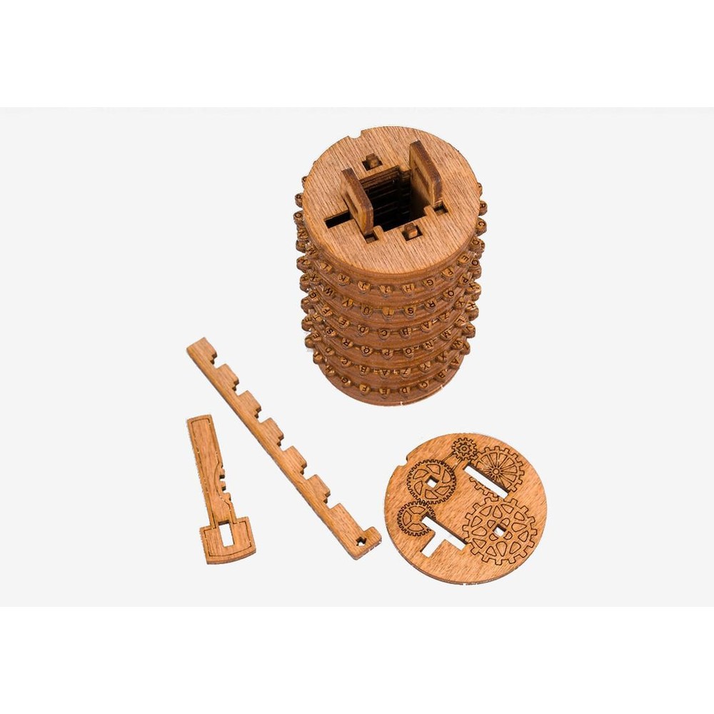 Kryptos - Cryptex Thinking Escape Room Puzzle Kit