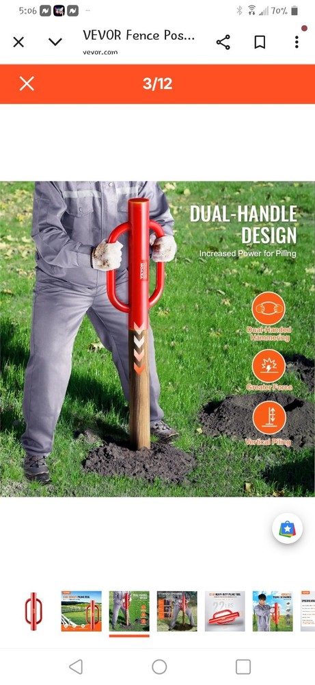 Fence Post Driver