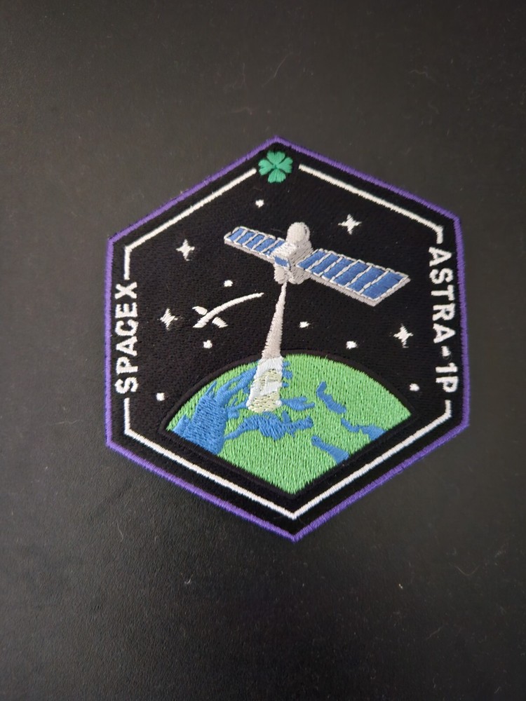 SpaceX Astra 1P Employee Mission Patch