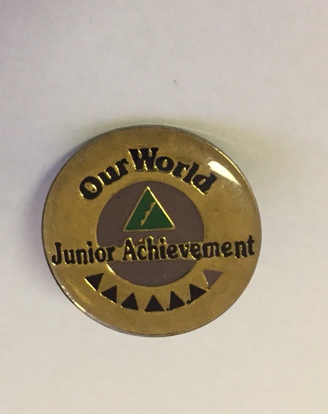 Our World Junior Achievement Pin