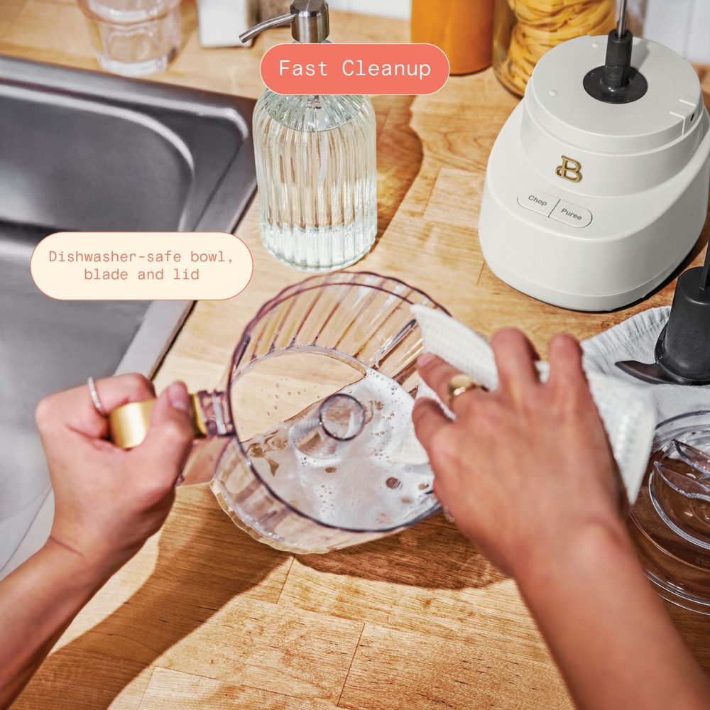 3-Cup Food Chopper, White Icing by