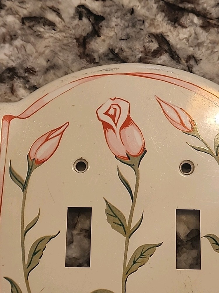 Vintage Double Switch Plate
